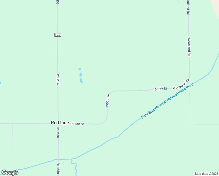 map of restaurants, bars, coffee shops, grocery stores, and more near 2220 1500th Street in Kirkman