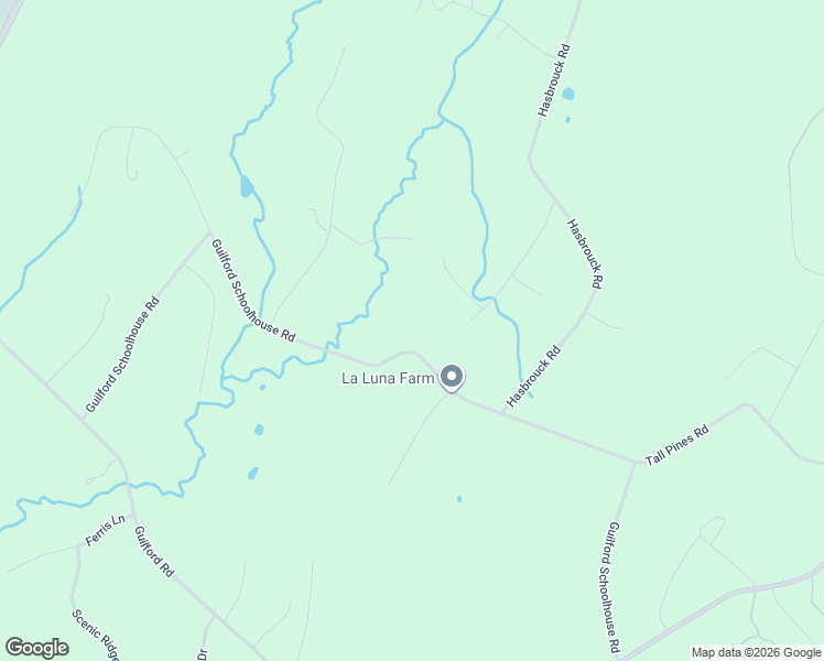 map of restaurants, bars, coffee shops, grocery stores, and more near 122 Guilford School House Road in New Paltz