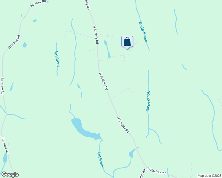 map of restaurants, bars, coffee shops, grocery stores, and more near 233 North Society Road in Canterbury