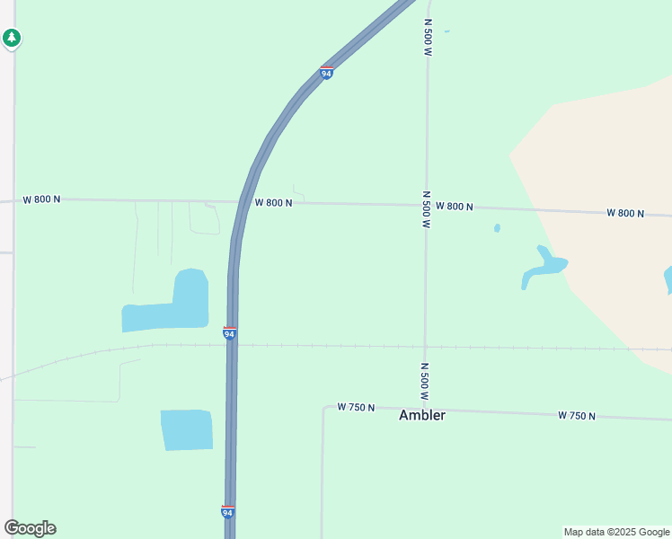 map of restaurants, bars, coffee shops, grocery stores, and more near 5004 West 800 North in Michigan City
