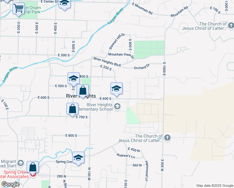 map of restaurants, bars, coffee shops, grocery stores, and more near 750 East in Providence