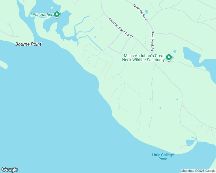 map of restaurants, bars, coffee shops, grocery stores, and more near 3 Sherbourne Way in Wareham