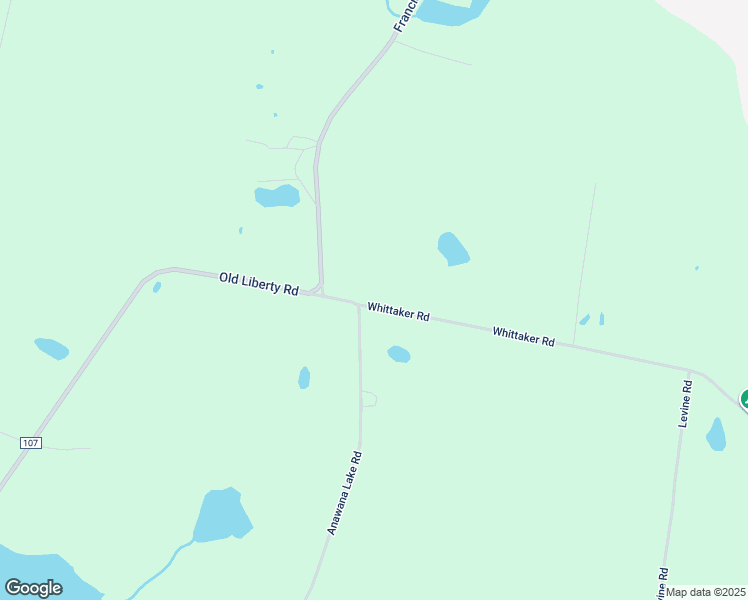map of restaurants, bars, coffee shops, grocery stores, and more near 21 Whittaker Road in Monticello