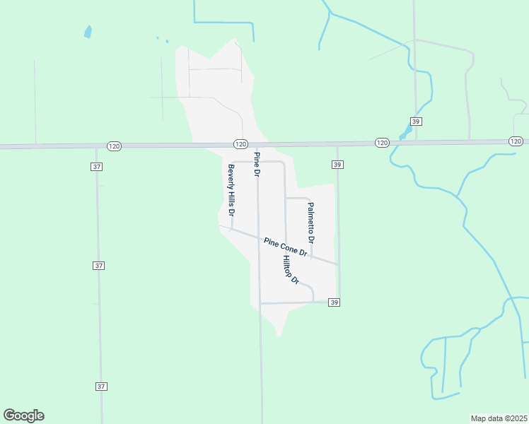 map of restaurants, bars, coffee shops, grocery stores, and more near 53224 Pine Drive in Middlebury