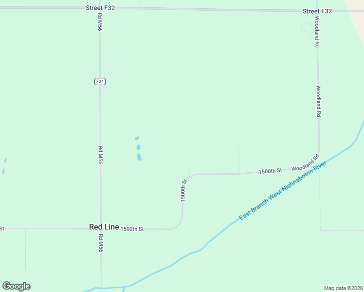 map of restaurants, bars, coffee shops, grocery stores, and more near 2220 1500th Street in Kirkman