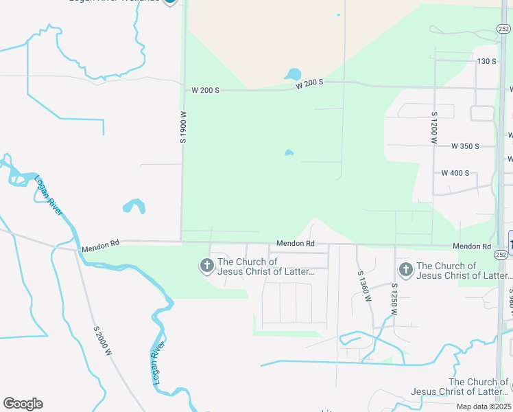 map of restaurants, bars, coffee shops, grocery stores, and more near 1615 W Silver Canoe Way in Logan