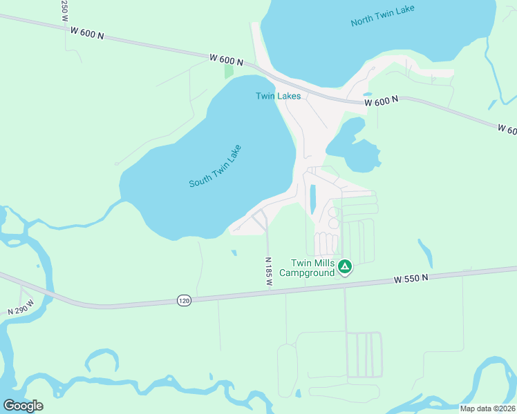 map of restaurants, bars, coffee shops, grocery stores, and more near 1747-1863 West 570 North in Howe