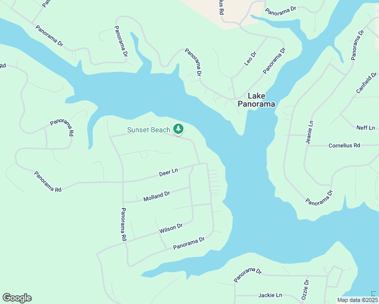 map of restaurants, bars, coffee shops, grocery stores, and more near 6293 Panorama Drive in Panora