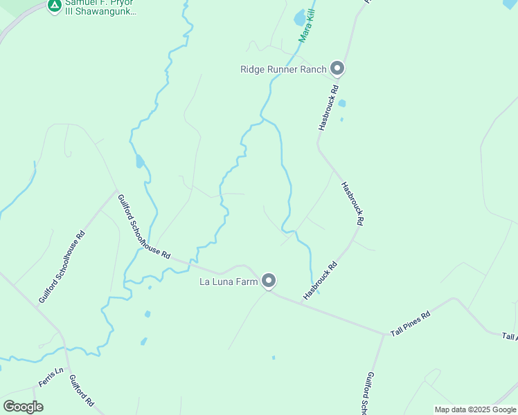 map of restaurants, bars, coffee shops, grocery stores, and more near 12 Spellman Drive in New Paltz