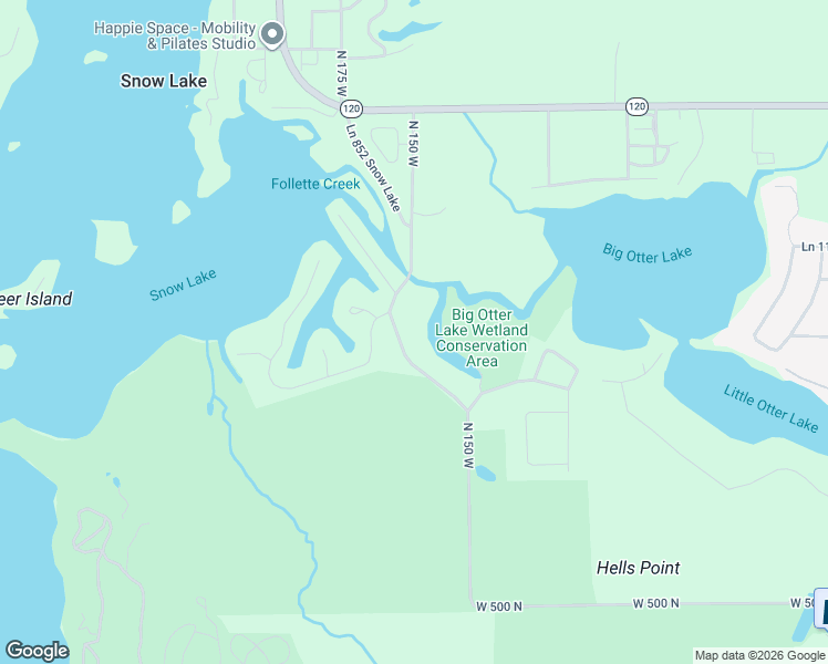 map of restaurants, bars, coffee shops, grocery stores, and more near 5500-5530 North 150 West in Fremont