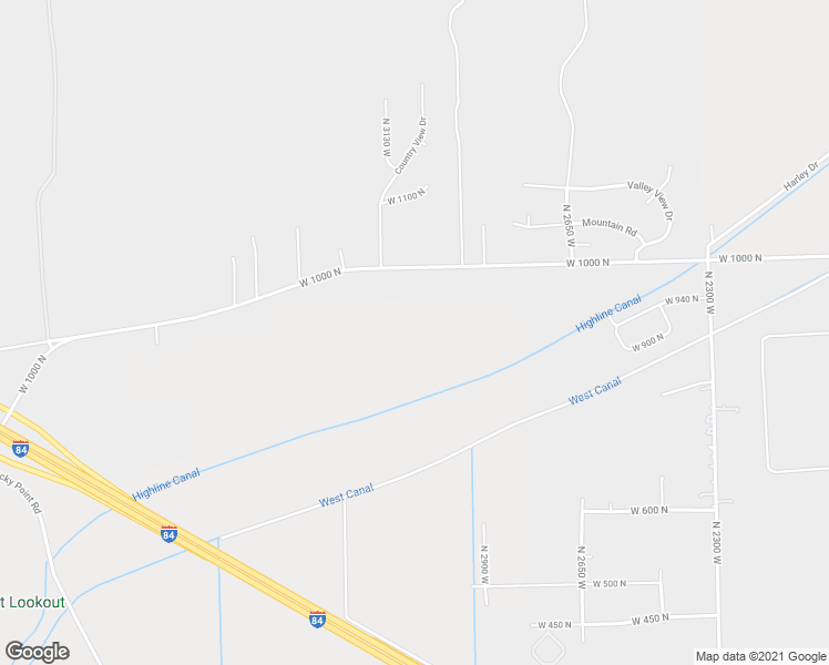 map of restaurants, bars, coffee shops, grocery stores, and more near 3101 West 1000 North in Tremonton