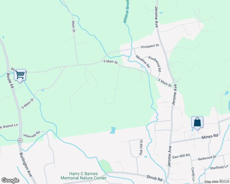 map of restaurants, bars, coffee shops, grocery stores, and more near 17 Wotton Lane in Burlington