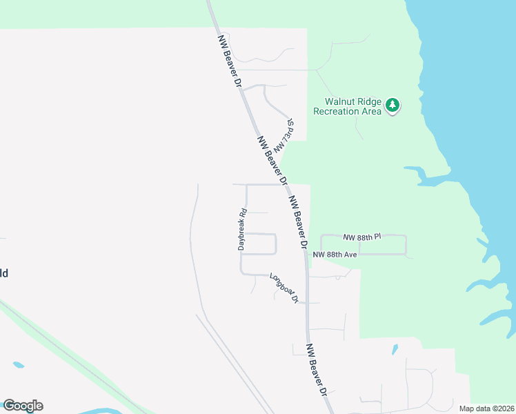 map of restaurants, bars, coffee shops, grocery stores, and more near 7600 Northwest 90th Avenue in Johnston