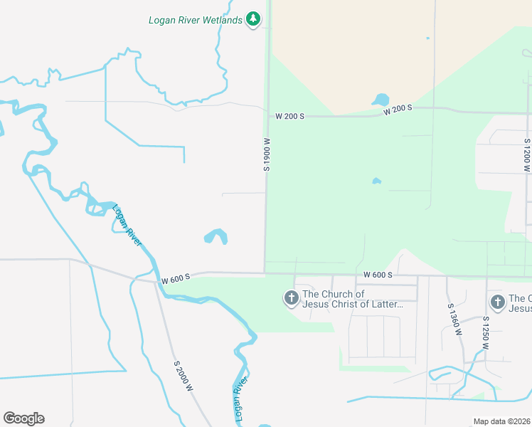 map of restaurants, bars, coffee shops, grocery stores, and more near 407 South 1900 West in Logan