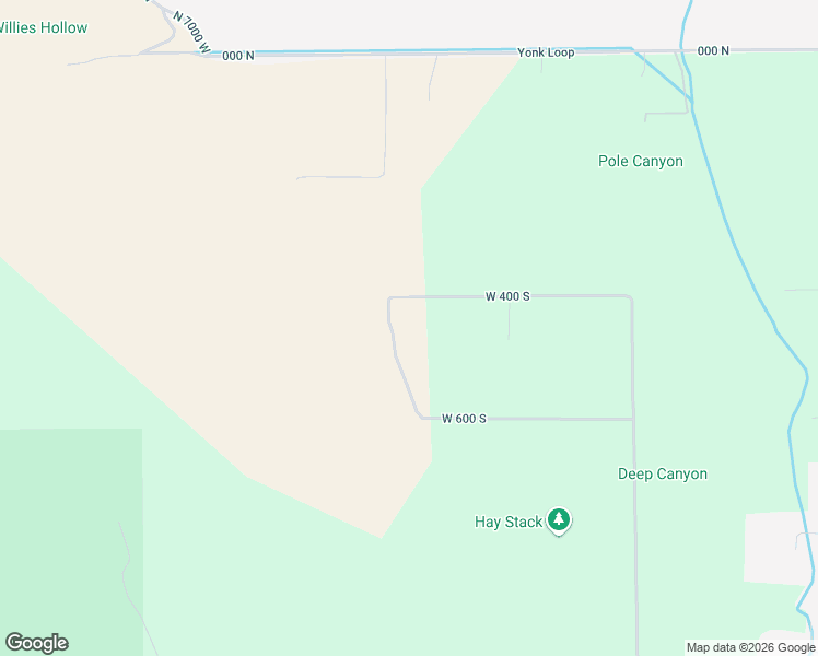 map of restaurants, bars, coffee shops, grocery stores, and more near 6770 West 400 South in Mendon