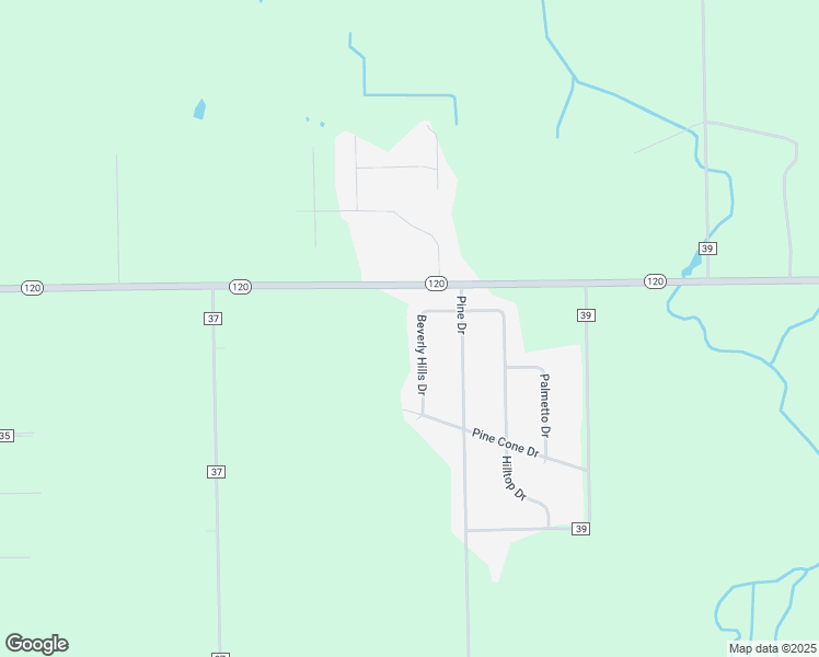 map of restaurants, bars, coffee shops, grocery stores, and more near 53101 Beverly Hills Drive in Middlebury