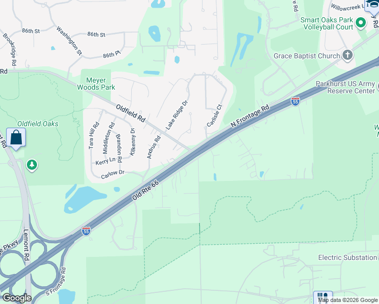 map of restaurants, bars, coffee shops, grocery stores, and more near 2004 Oldfield Road in Darien