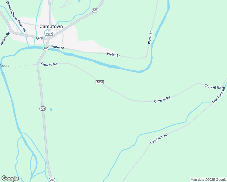 map of restaurants, bars, coffee shops, grocery stores, and more near Crow Hill in Wyalusing