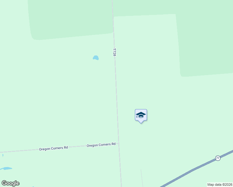 map of restaurants, bars, coffee shops, grocery stores, and more near North Richmond Road in Cambridge Springs