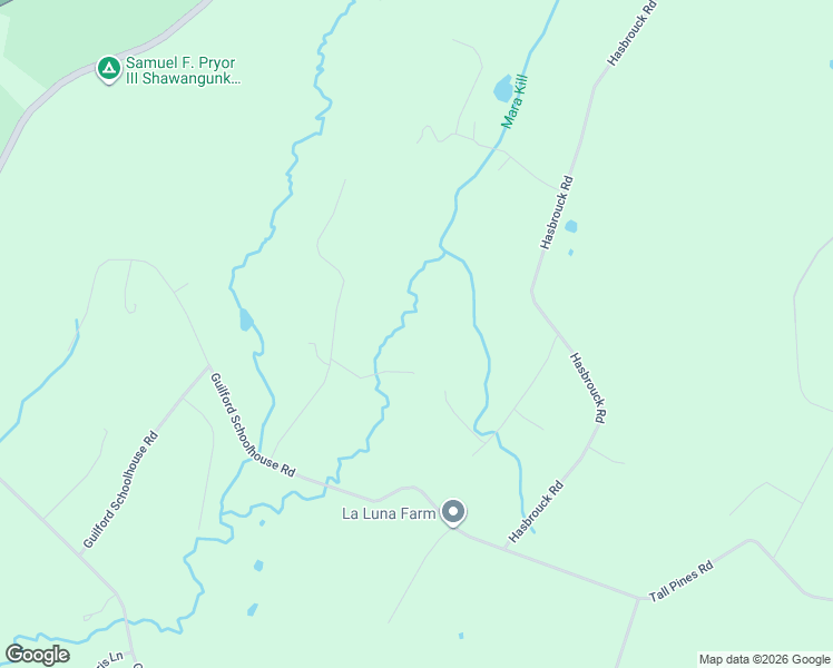 map of restaurants, bars, coffee shops, grocery stores, and more near 54 Climbing Ridge Road in New Paltz