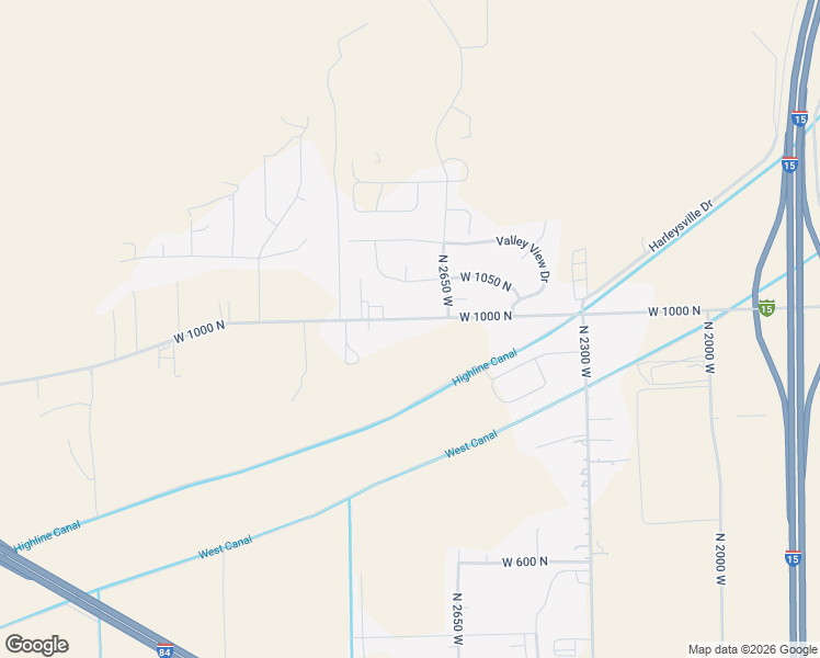 map of restaurants, bars, coffee shops, grocery stores, and more near 2775 West 1000 North in Tremonton