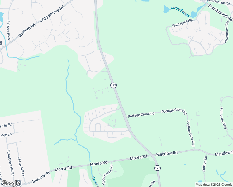 map of restaurants, bars, coffee shops, grocery stores, and more near Plainville Avenue in Farmington