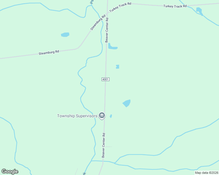 map of restaurants, bars, coffee shops, grocery stores, and more near Beaver Center Road in Linesville