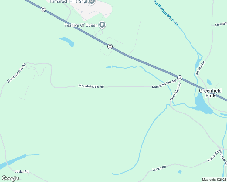 map of restaurants, bars, coffee shops, grocery stores, and more near 51 Mountaindale Road in Greenfield Park