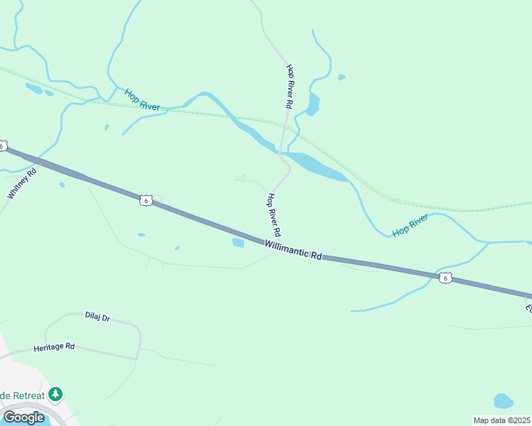 map of restaurants, bars, coffee shops, grocery stores, and more near 7 Hop River Road in Columbia