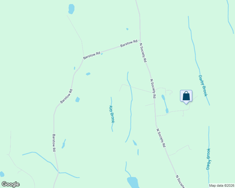 map of restaurants, bars, coffee shops, grocery stores, and more near 290-340 North Society Road in Canterbury