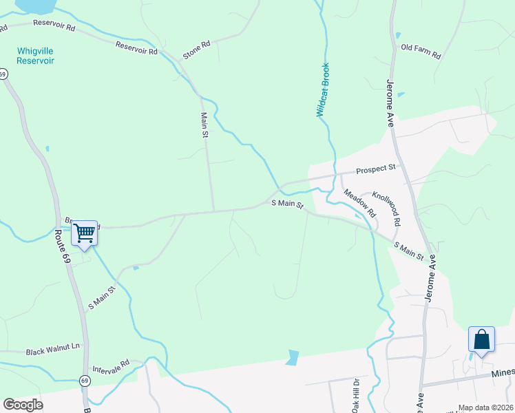 map of restaurants, bars, coffee shops, grocery stores, and more near 95 South Main Street in Burlington