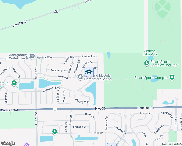 map of restaurants, bars, coffee shops, grocery stores, and more near 2918 Dale Court in Montgomery