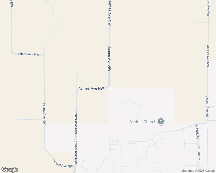 map of restaurants, bars, coffee shops, grocery stores, and more near 2836 James Avenue Northwest in Tiffin