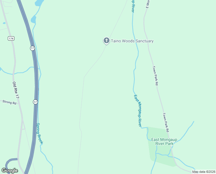 map of restaurants, bars, coffee shops, grocery stores, and more near 226 Big Woods Road in Harris