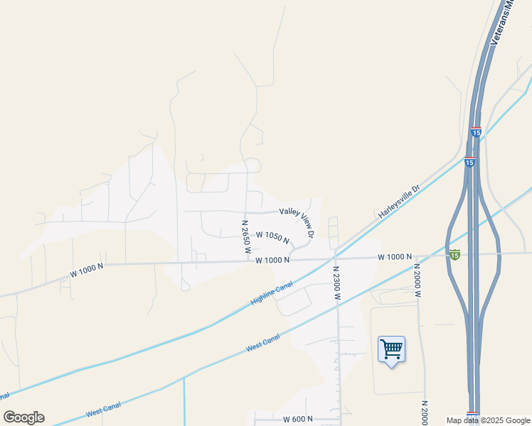 map of restaurants, bars, coffee shops, grocery stores, and more near 2644 Valley View Drive in Tremonton