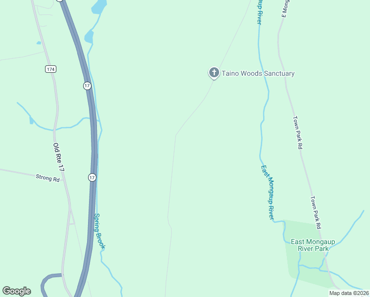map of restaurants, bars, coffee shops, grocery stores, and more near 226 Big Woods Road in Harris