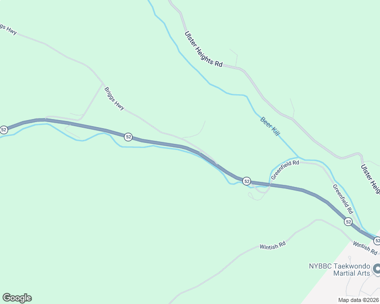 map of restaurants, bars, coffee shops, grocery stores, and more near 32 Briggs Highway in Ulster County
