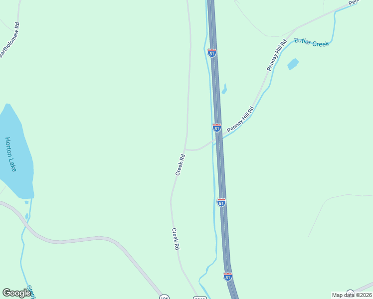 map of restaurants, bars, coffee shops, grocery stores, and more near Pennay Hill Road in Kingsley