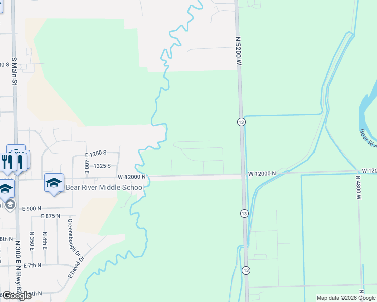 map of restaurants, bars, coffee shops, grocery stores, and more near 1116 East 1230 South in Garland
