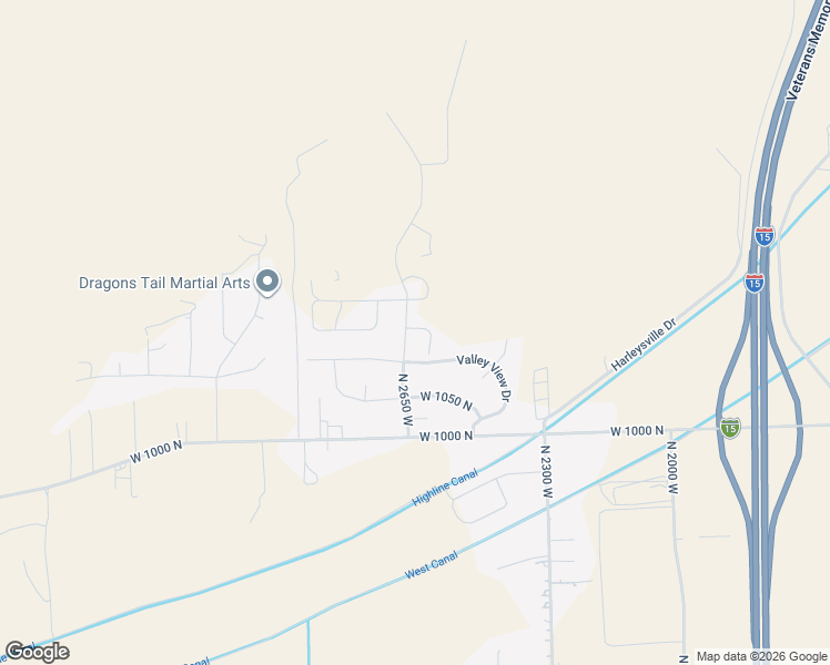 map of restaurants, bars, coffee shops, grocery stores, and more near 2644 Valley View Drive in Tremonton
