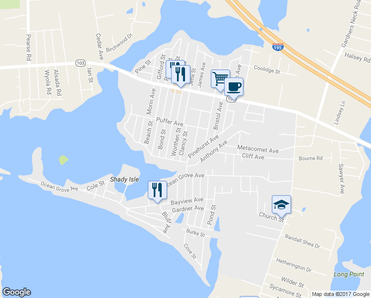 map of restaurants, bars, coffee shops, grocery stores, and more near 56 Clancy Street in Swansea