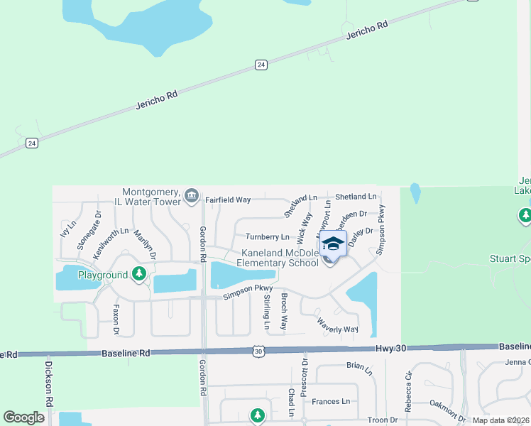 map of restaurants, bars, coffee shops, grocery stores, and more near 3002 Shetland Lane in Montgomery