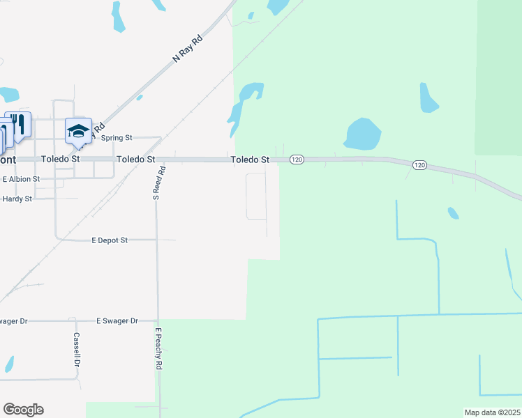 map of restaurants, bars, coffee shops, grocery stores, and more near 212 Deborah Drive in Fremont