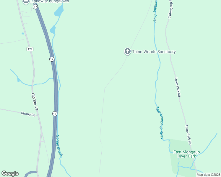 map of restaurants, bars, coffee shops, grocery stores, and more near 238 Big Woods Road in Harris