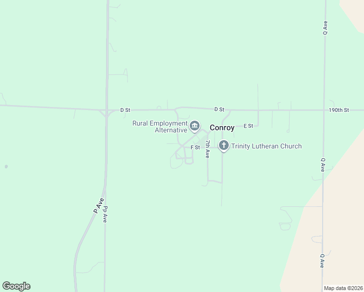 map of restaurants, bars, coffee shops, grocery stores, and more near 598 4th Avenue in Conroy