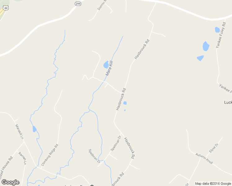 map of restaurants, bars, coffee shops, grocery stores, and more near 89 Hasbrouck Road in New Paltz