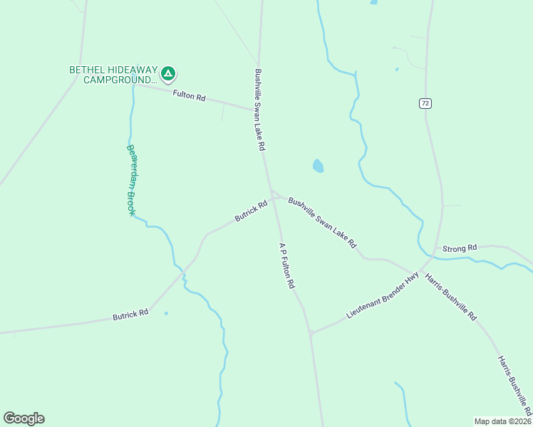 map of restaurants, bars, coffee shops, grocery stores, and more near 75 A P Fulton Road in Ferndale