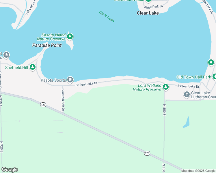 map of restaurants, bars, coffee shops, grocery stores, and more near 708-838 Lake Drive Clear Lake in Fremont