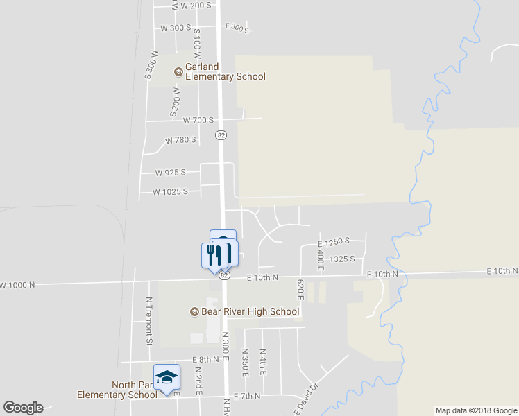 map of restaurants, bars, coffee shops, grocery stores, and more near 1099 Marsh Drive in Garland