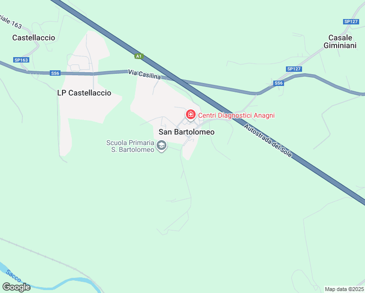 map of restaurants, bars, coffee shops, grocery stores, and more near 4B Via Cangiano San Bartolomeo in San Bartolomeo